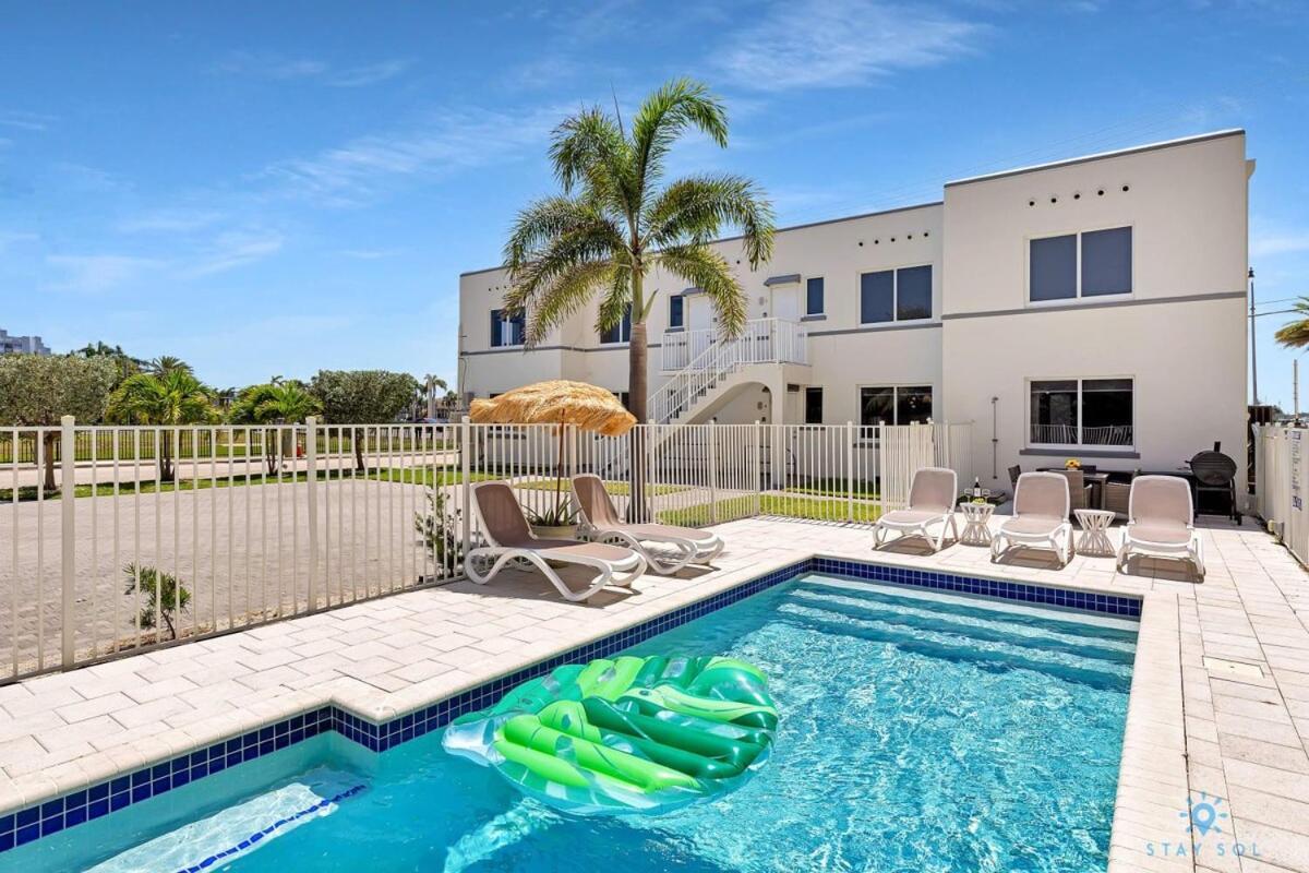 Free Parking, Bay View, Pool, Step To Beach Hollywood Exterior foto