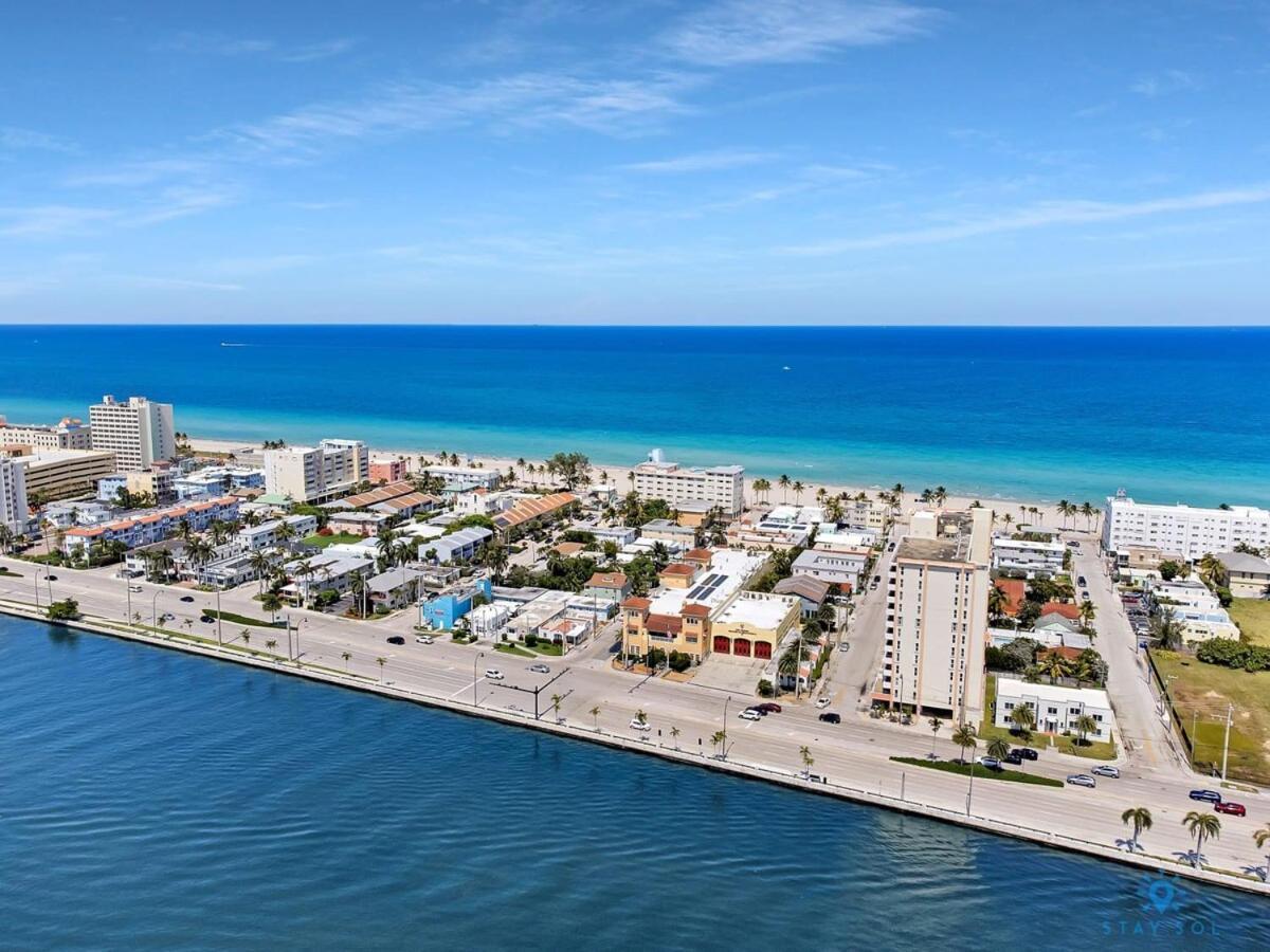 Free Parking, Bay View, Pool, Step To Beach Hollywood Exterior foto